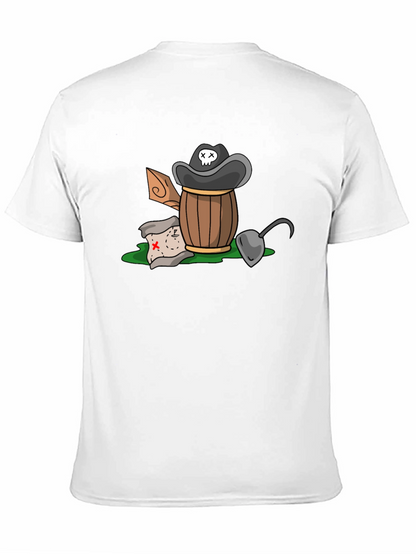 Pirate Treasure T-Shirt - Cartoon Design