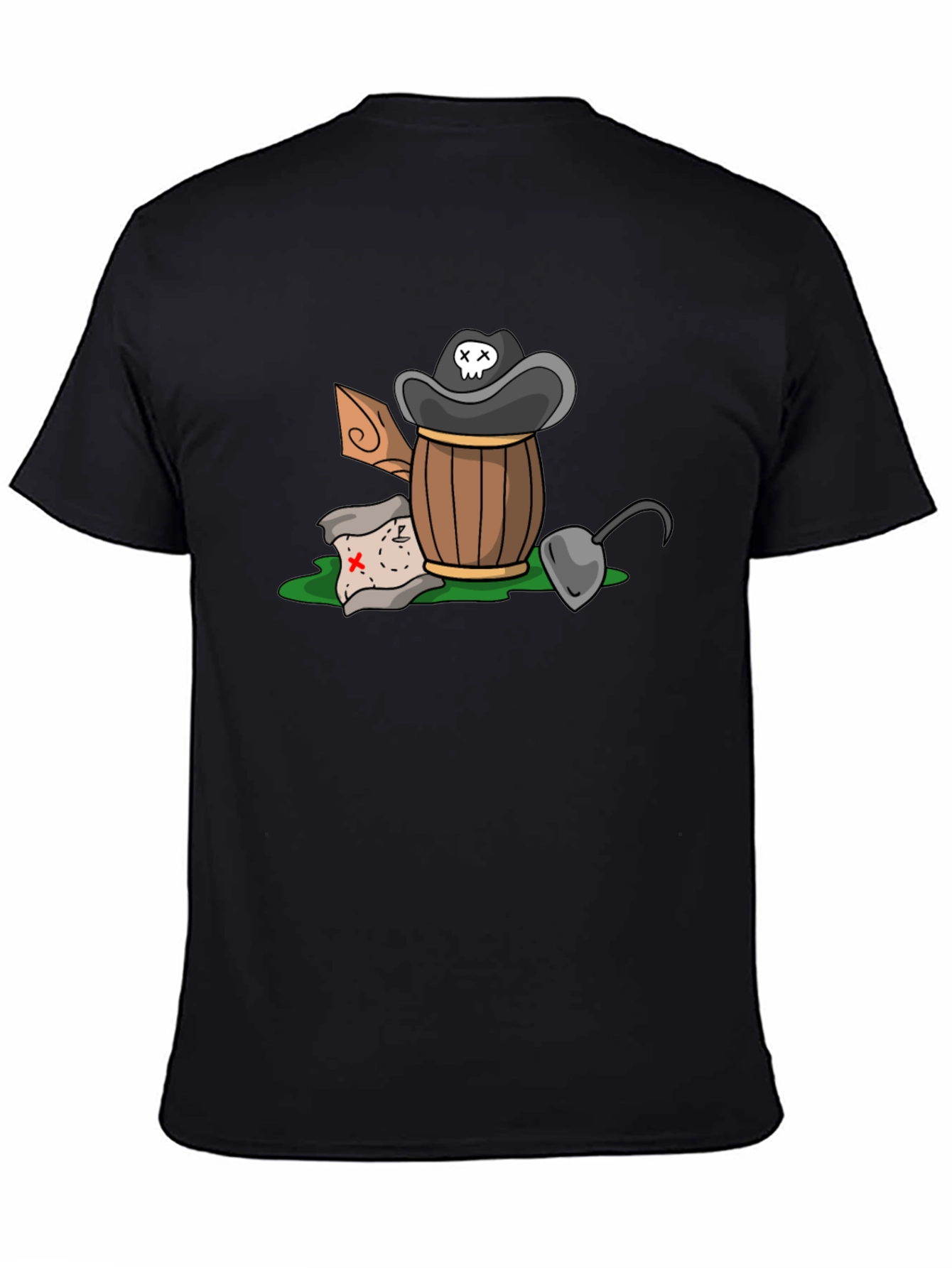 Pirate Treasure T-Shirt - Cartoon Design