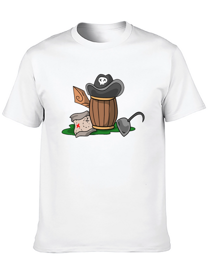 Pirate Treasure T-Shirt - Cartoon Design