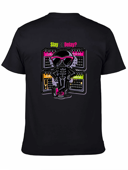 Slay or Delay? Skeleton T-Shirt