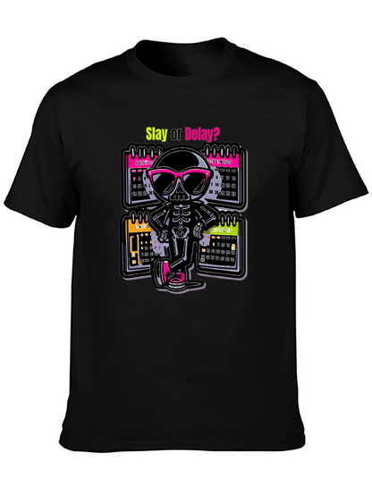 Slay or Delay? Skeleton T-Shirt