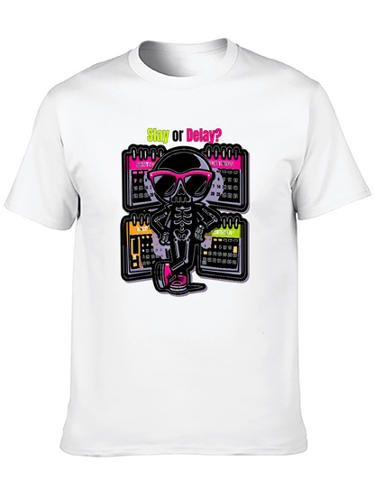 Slay or Delay? Skeleton T-Shirt