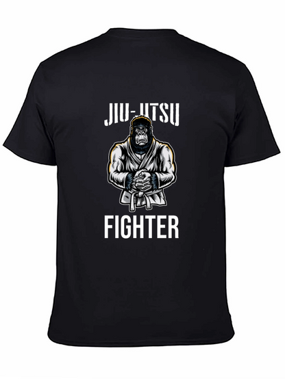 Jiu-Jitsu Gorilla Fighter Black T-Shirt