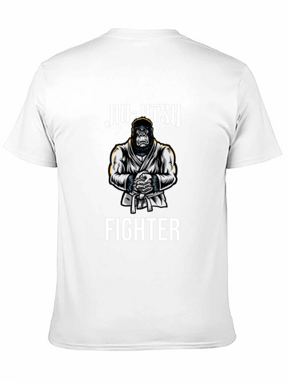Jiu-Jitsu Gorilla Fighter Black T-Shirt