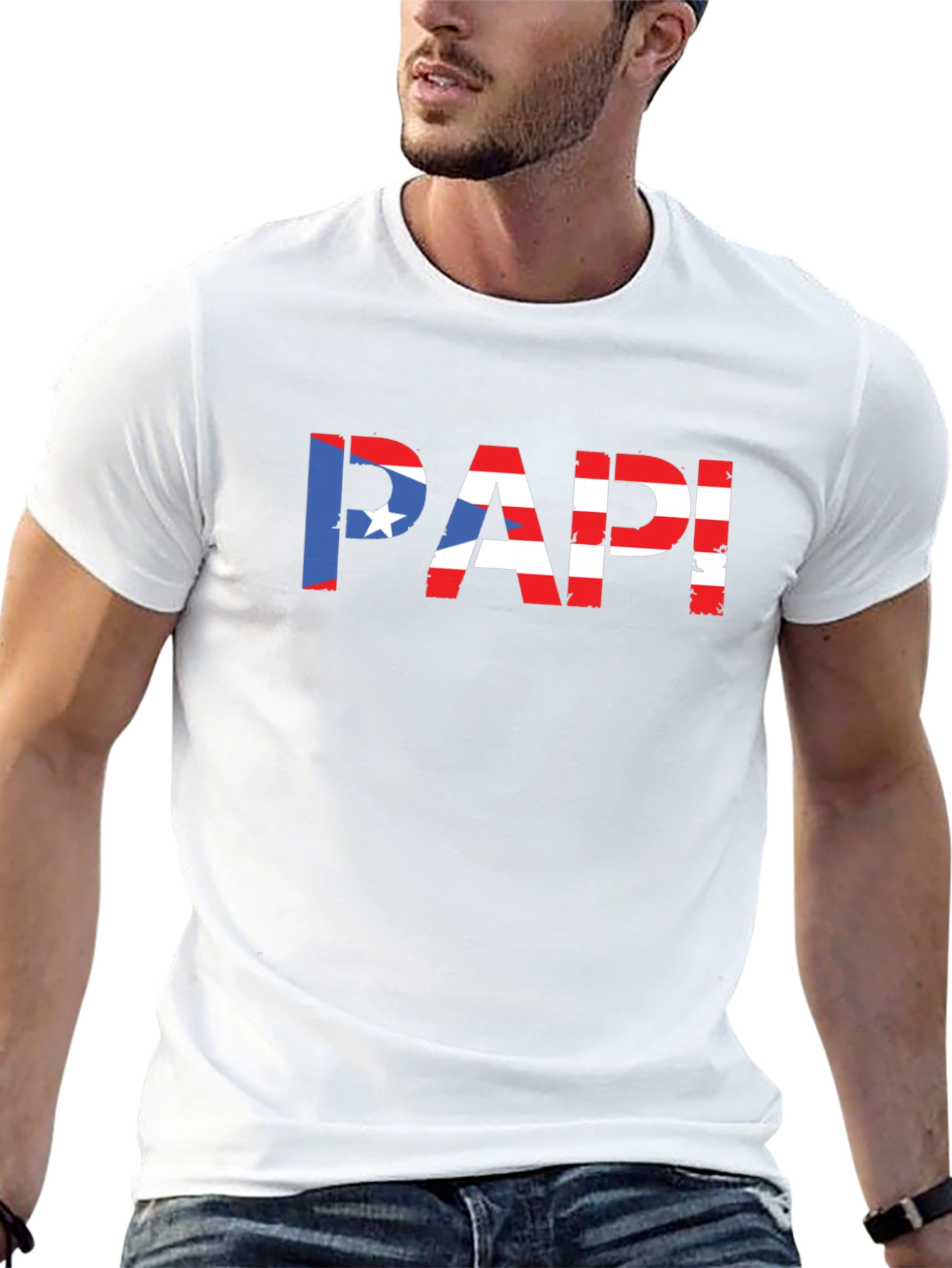Puerto Rican Papi Graphic Tee
