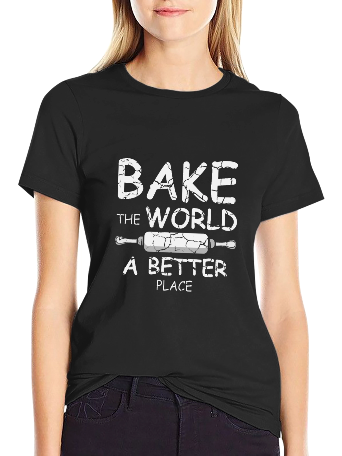 Bake the World T-Shirt -  Baker Gift Idea
