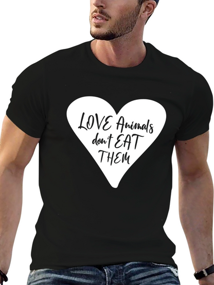 Love Animals Vegan T-Shirt