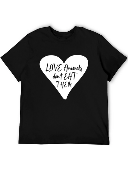 Love Animals Vegan T-Shirt