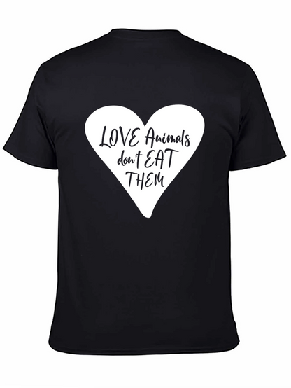 Love Animals Vegan T-Shirt