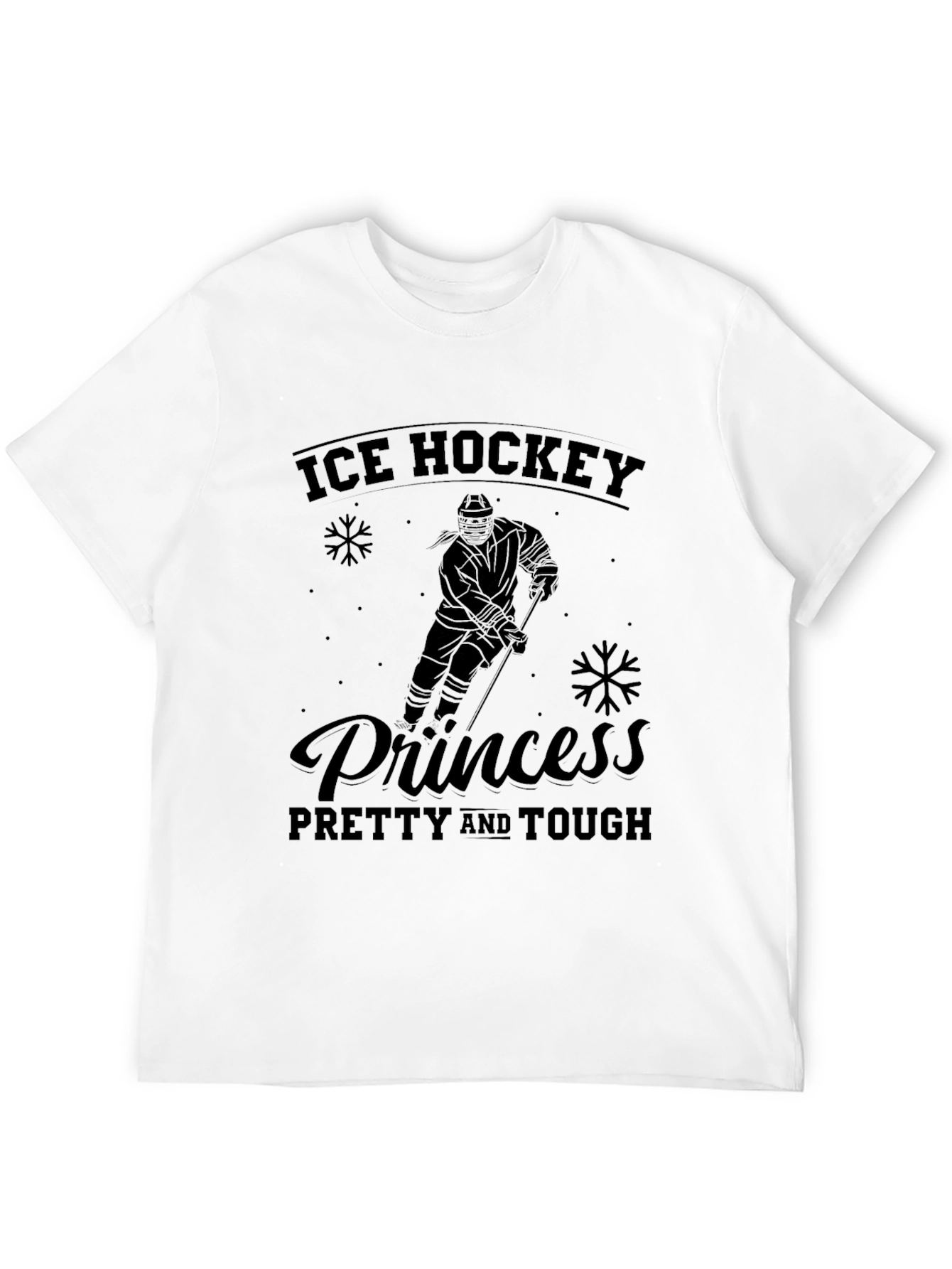 Ice Hockey Princess T-Shirt - Pretty & Tough