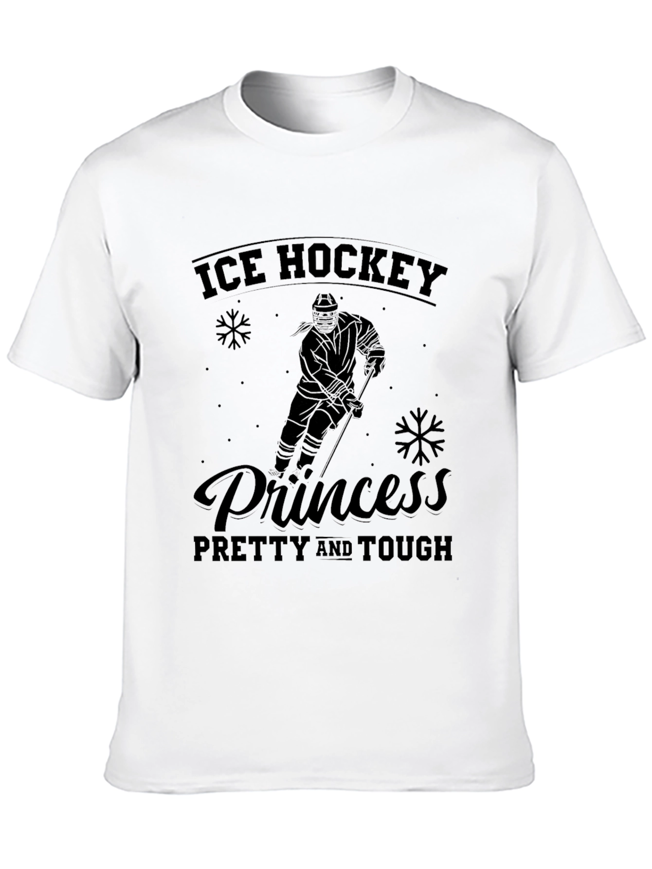 Ice Hockey Princess T-Shirt - Pretty & Tough