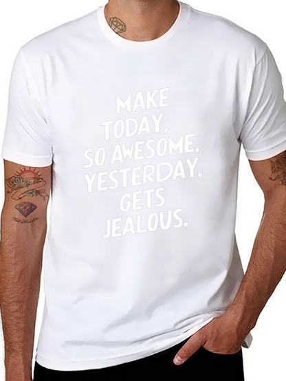 Awesome Today Graphic Tee - Black