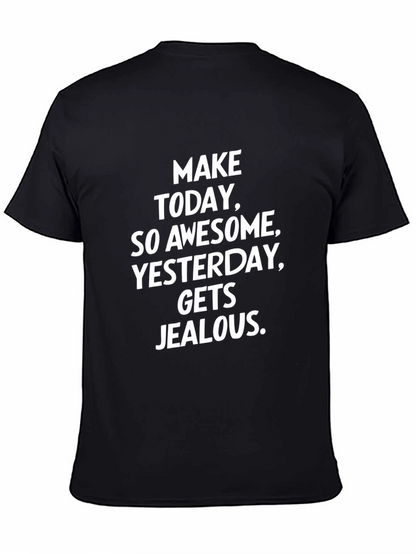 Awesome Today Graphic Tee - Black