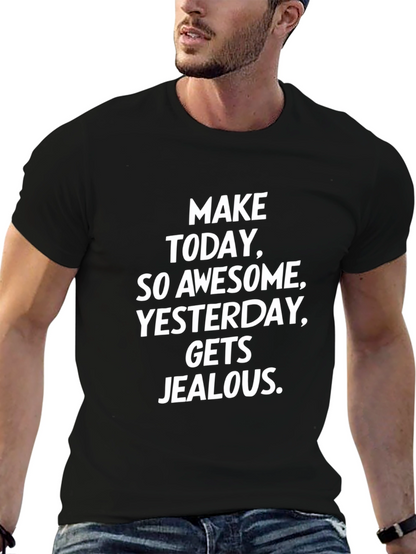 Awesome Today Graphic Tee - Black