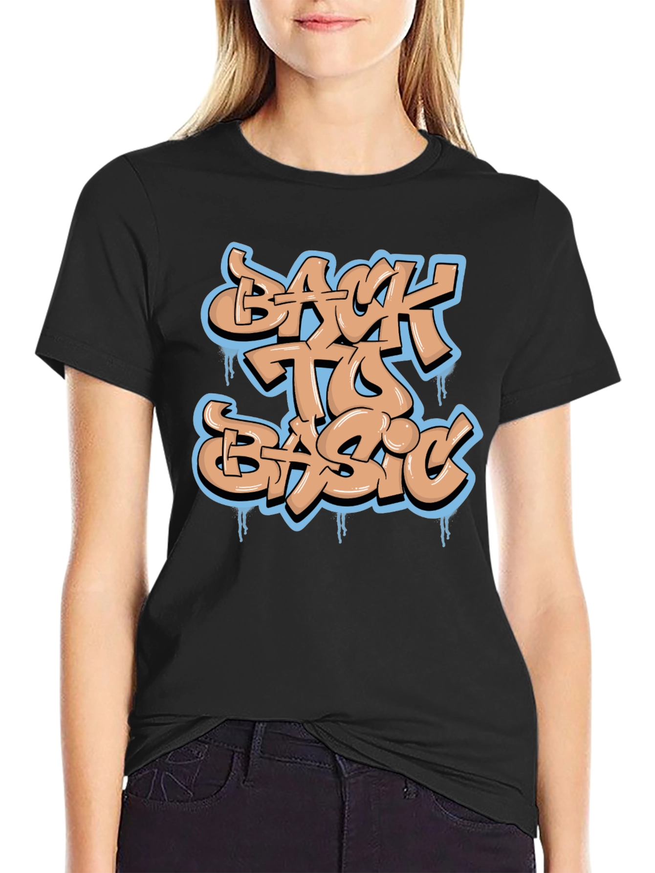 Back to Basic Graphic Tee - Cool Urban Design