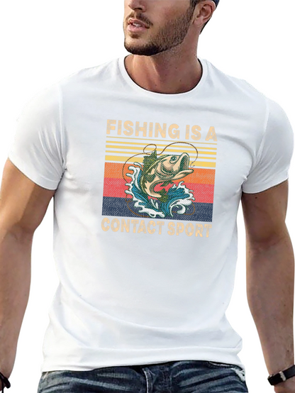 Fishing is a Contact Sport Graphic Tee