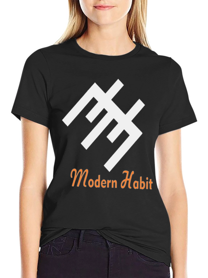 Modern Habit Graphic Tee - Black