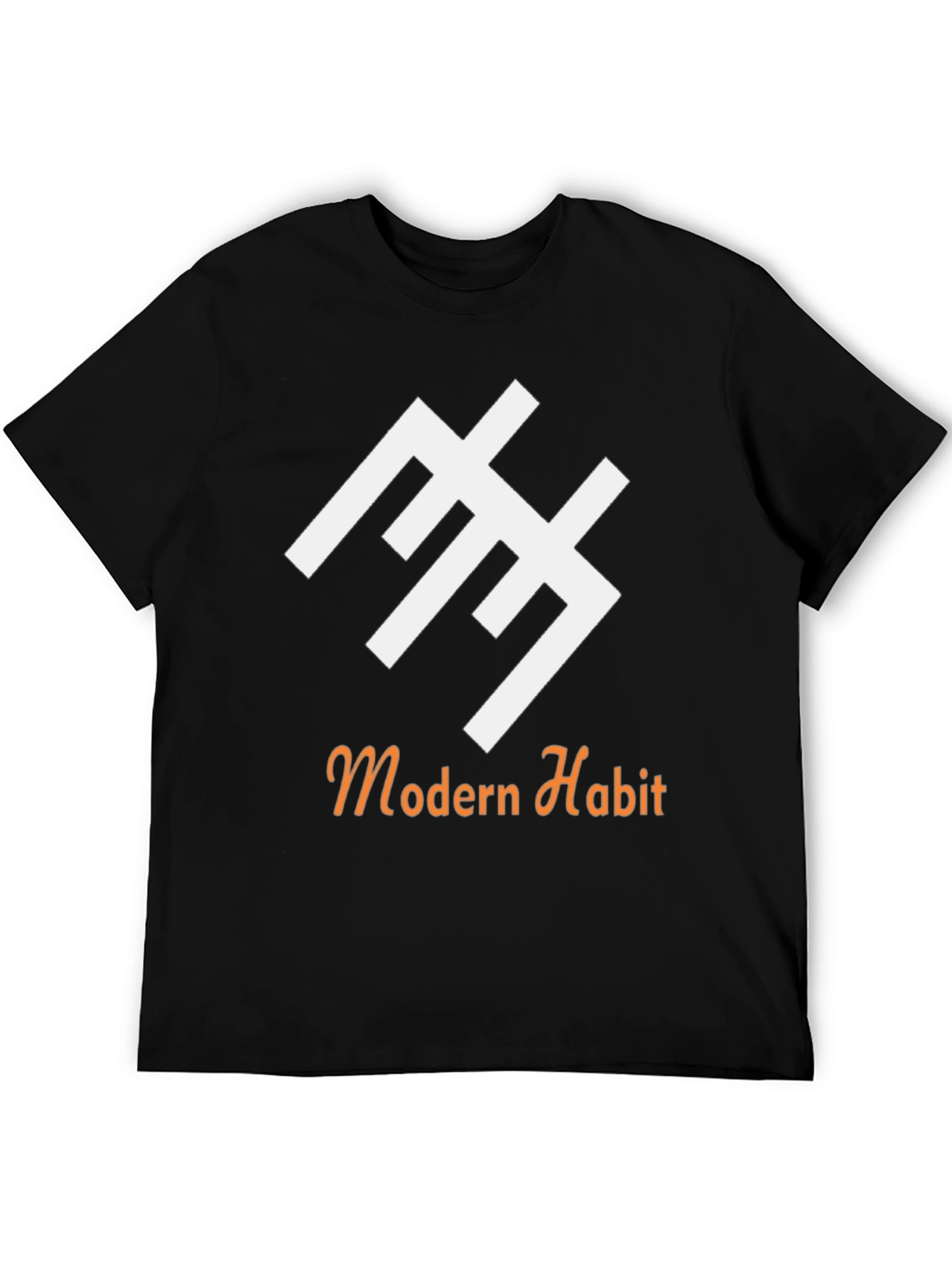 Modern Habit Graphic Tee - Black