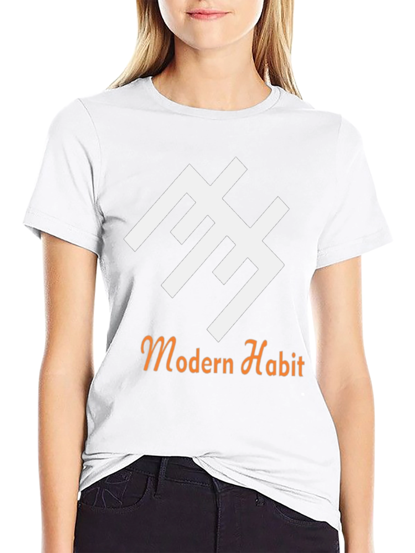 Modern Habit Graphic Tee - Black