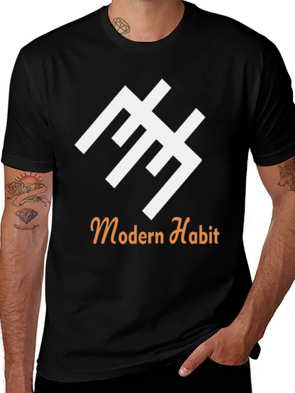 Modern Habit Graphic Tee - Black