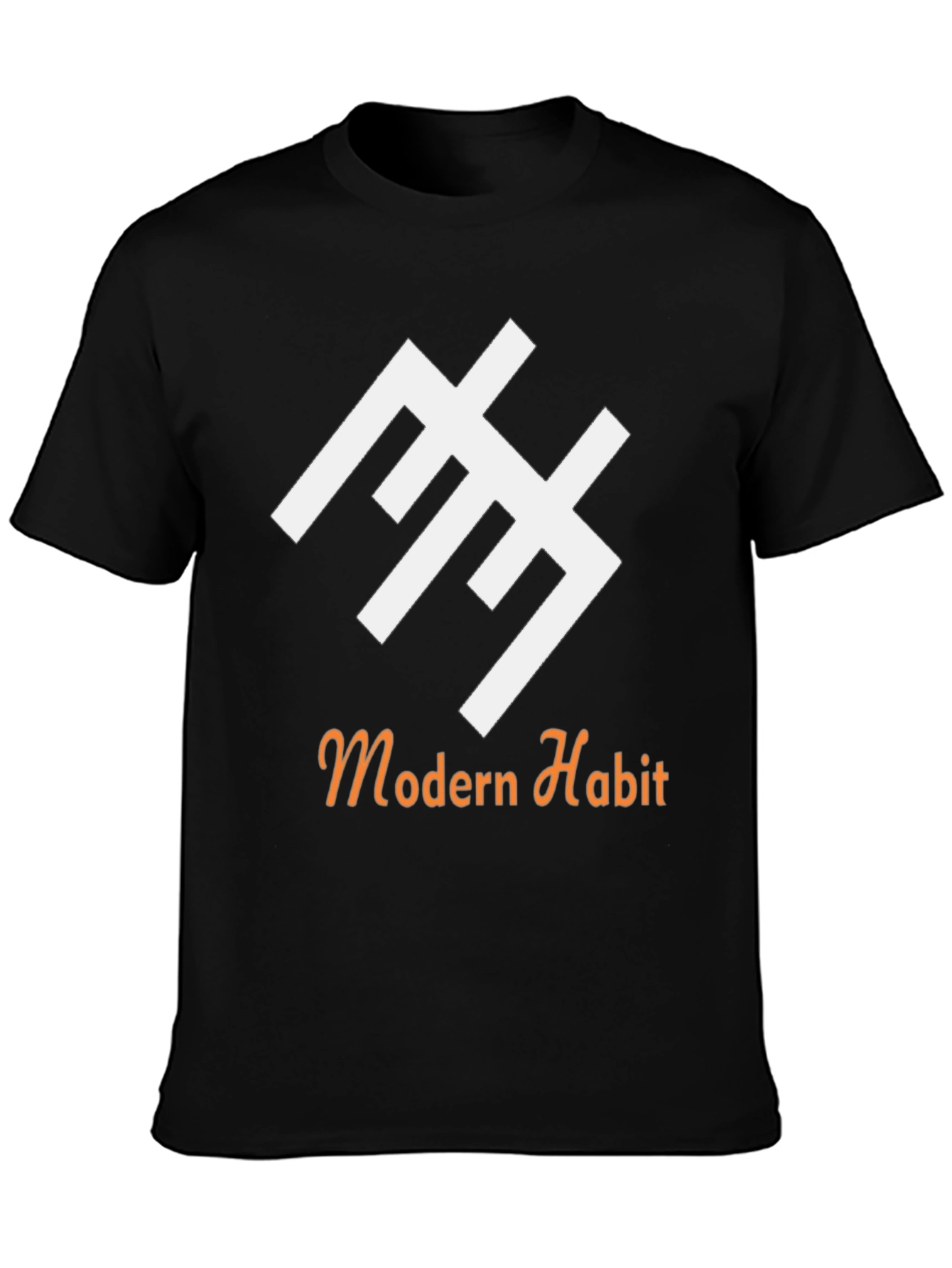 Modern Habit Graphic Tee - Black