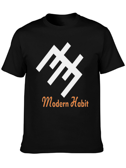 Modern Habit Graphic Tee - Black