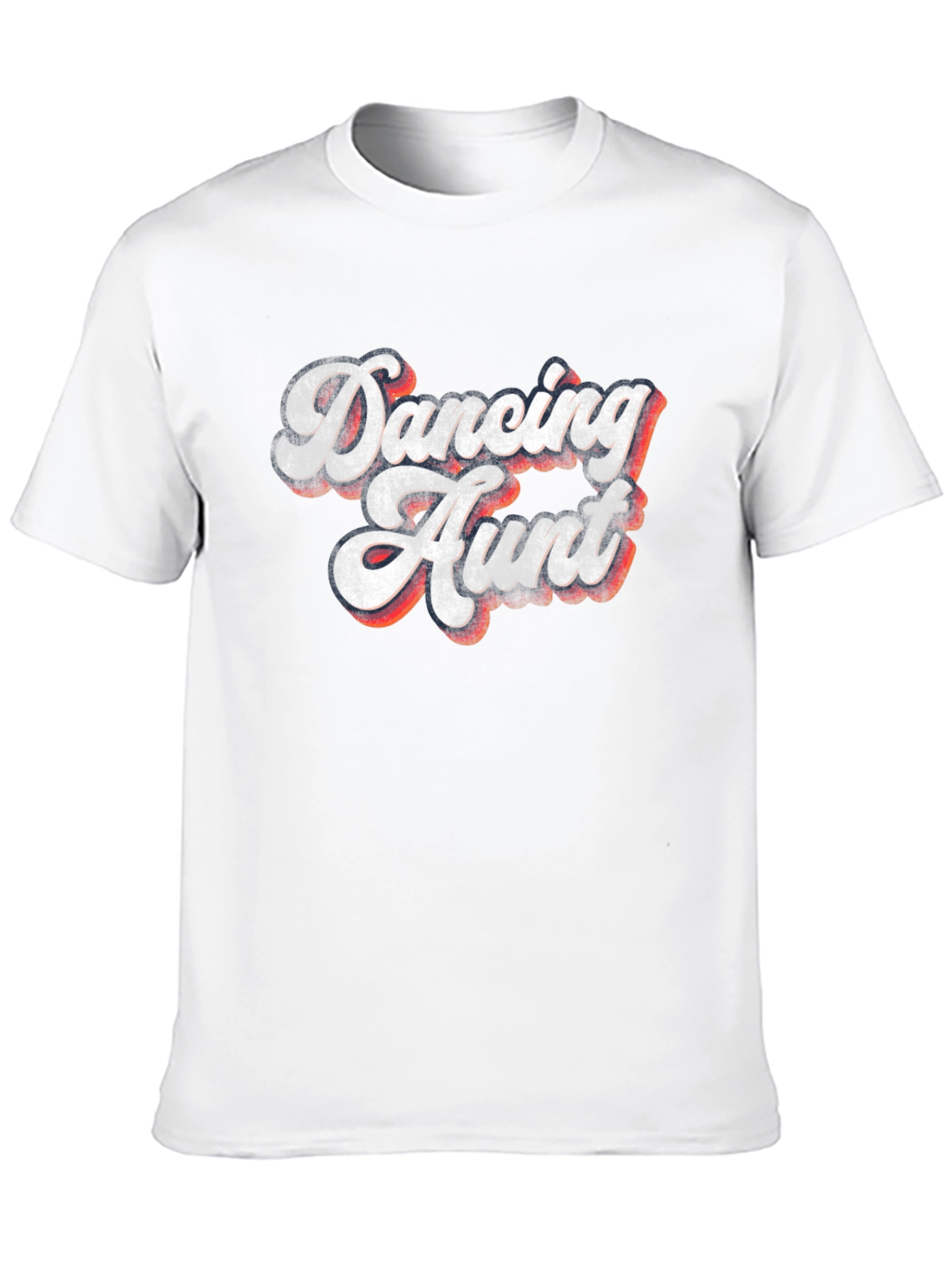 Dancing Hunt Tee - Retro Style Graphic Print T-Shirt