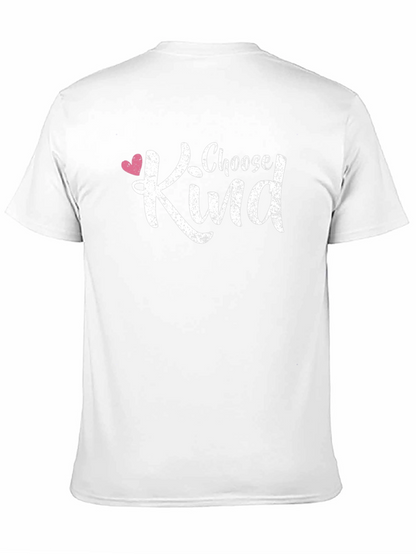 Choose Kind Black Graphic T-Shirt