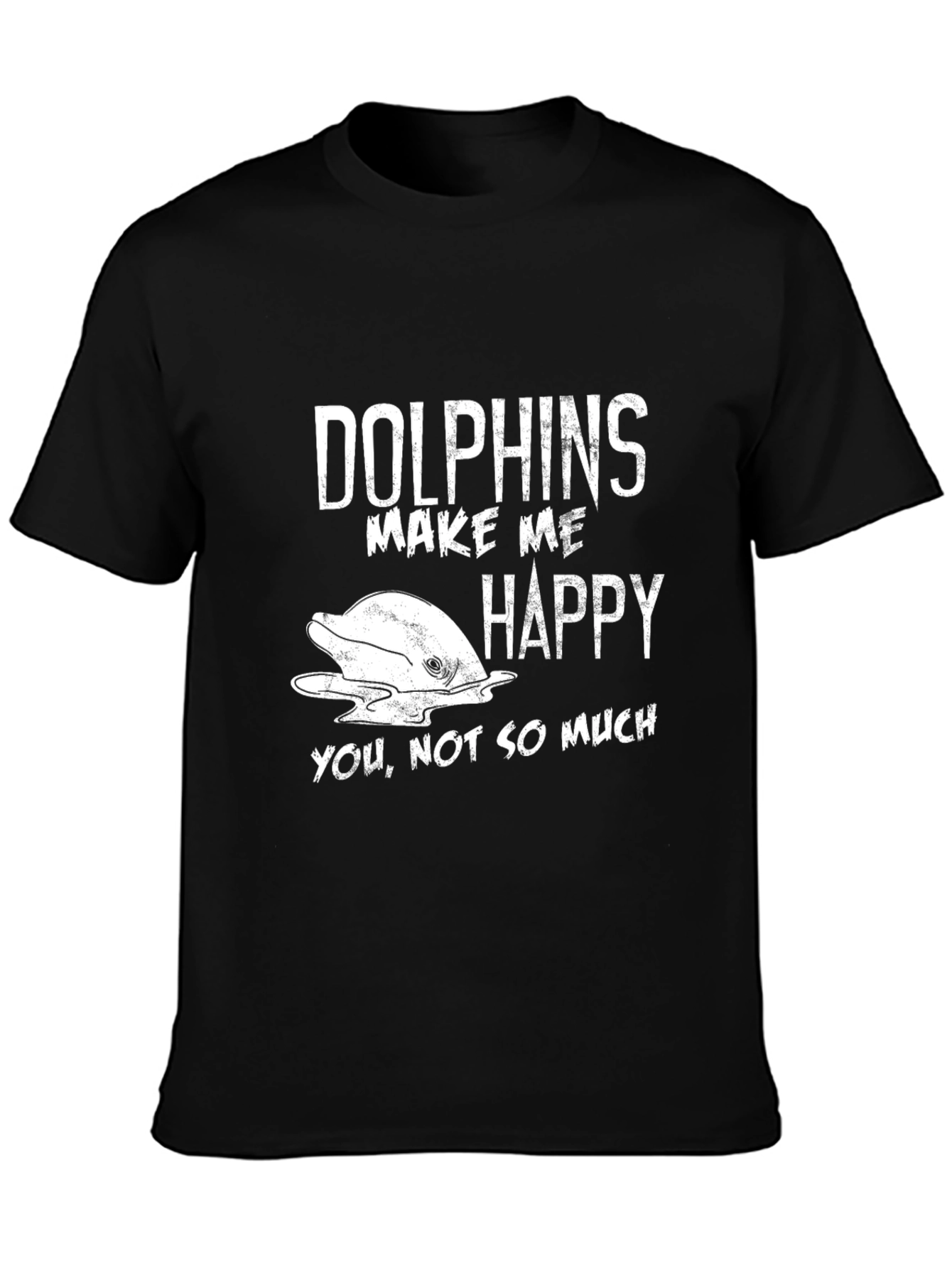 Dolphins Make Me Happy T-Shirt