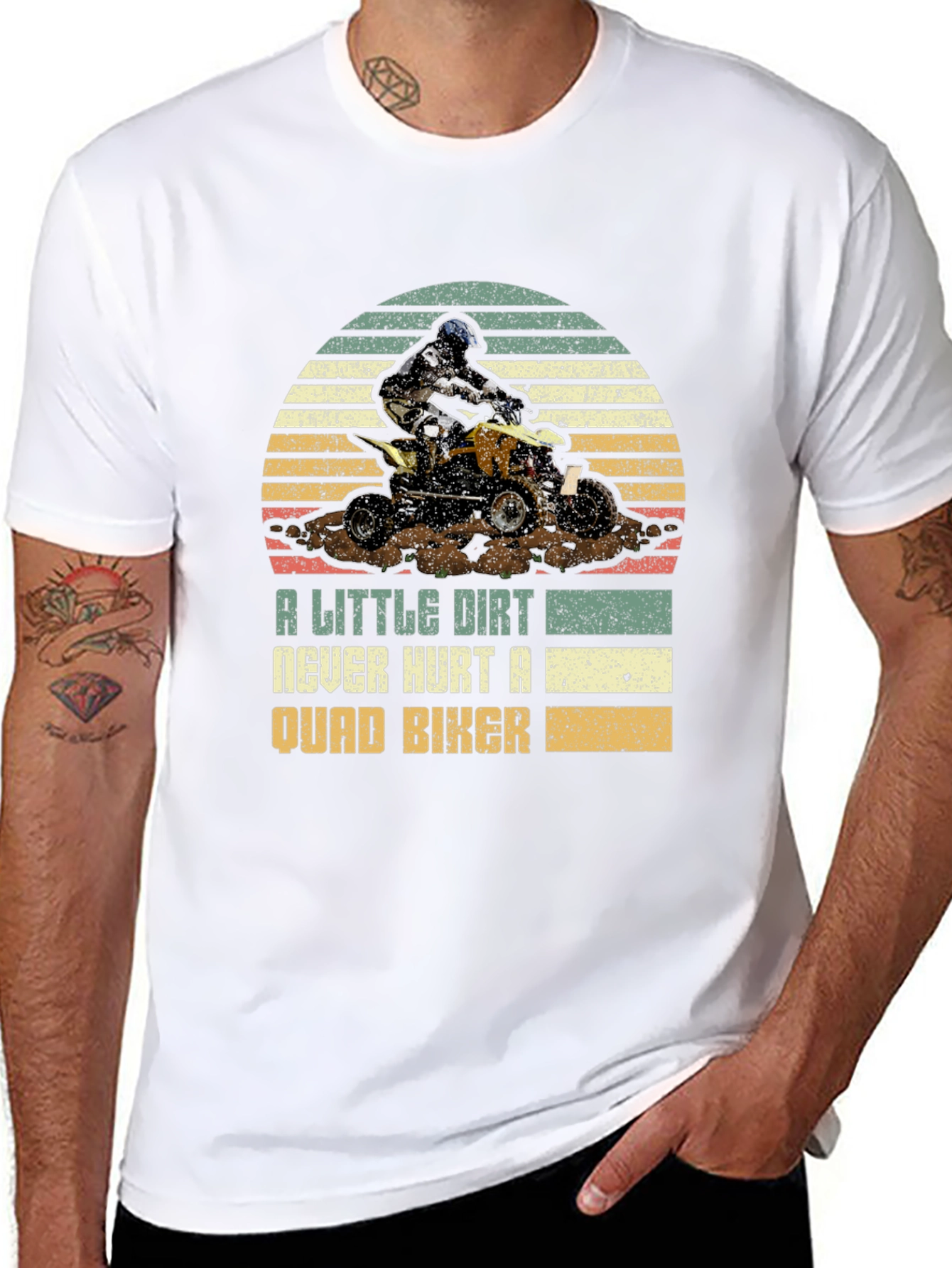 Dirt Bike T-Shirt: A Little Dirt Never Hurt