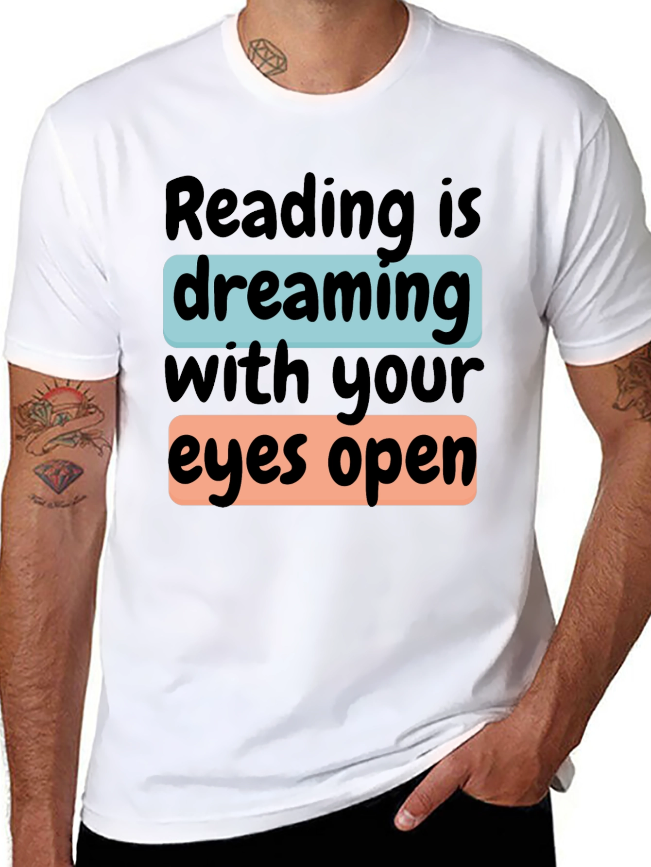 Reading is Dreaming T-Shirt | Book Lover Tee