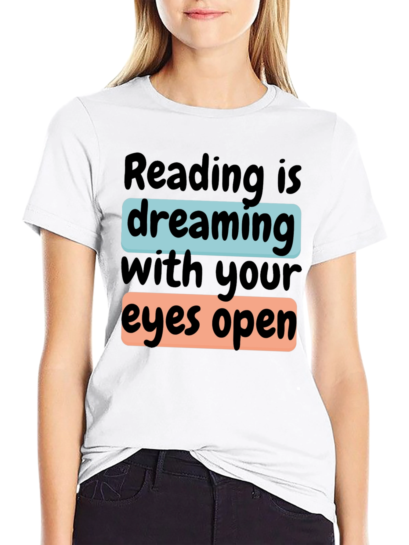 Reading is Dreaming T-Shirt | Book Lover Tee