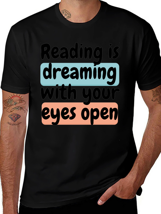 Reading is Dreaming T-Shirt | Book Lover Tee