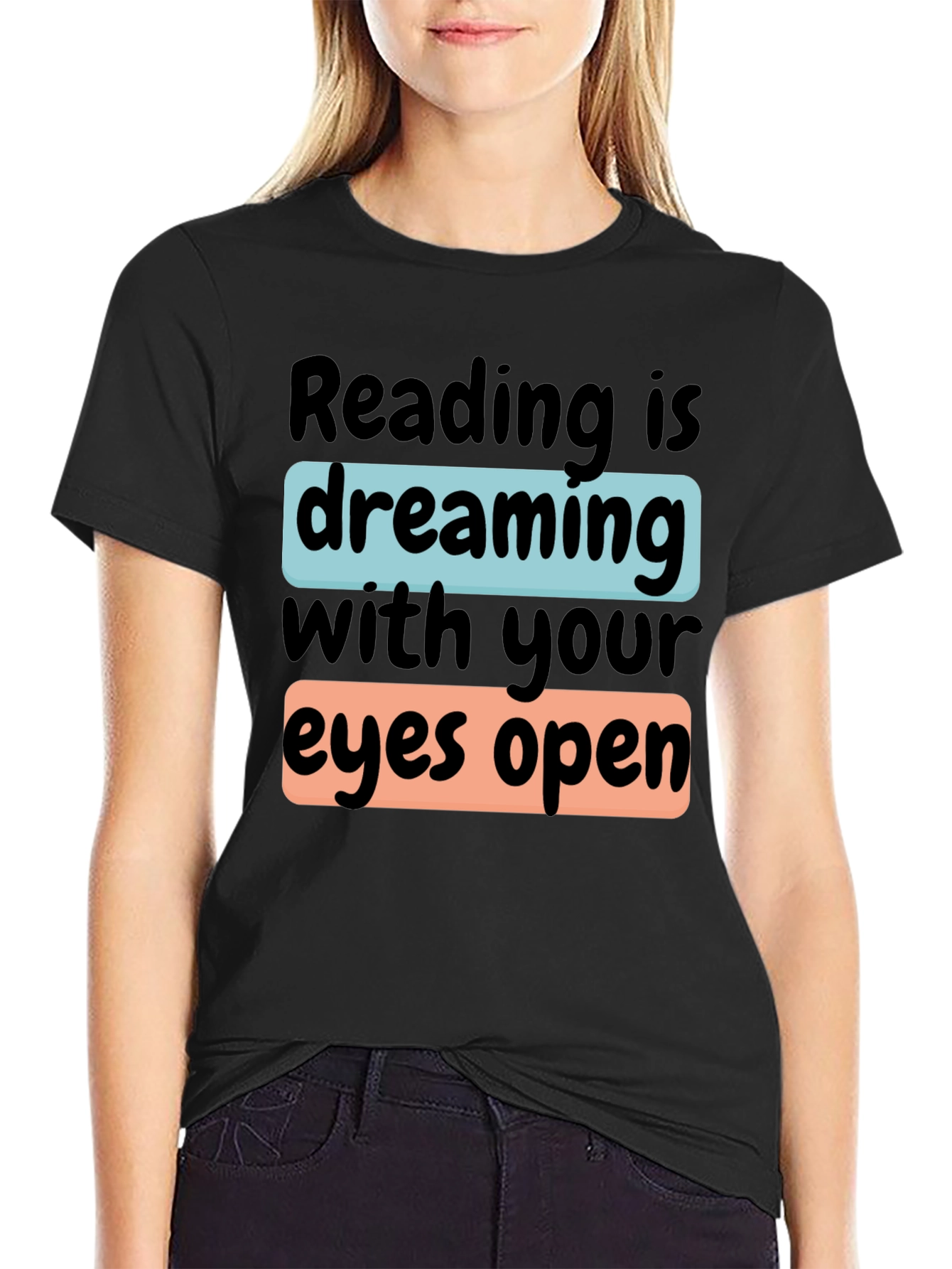 Reading is Dreaming T-Shirt | Book Lover Tee