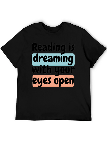 Reading is Dreaming T-Shirt | Book Lover Tee