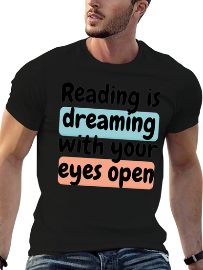 Reading is Dreaming T-Shirt | Book Lover Tee