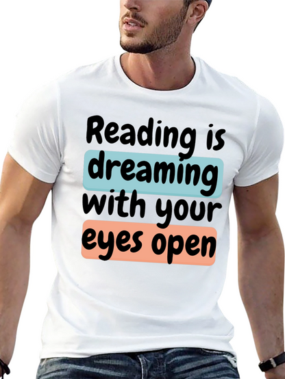 Reading is Dreaming T-Shirt | Book Lover Tee