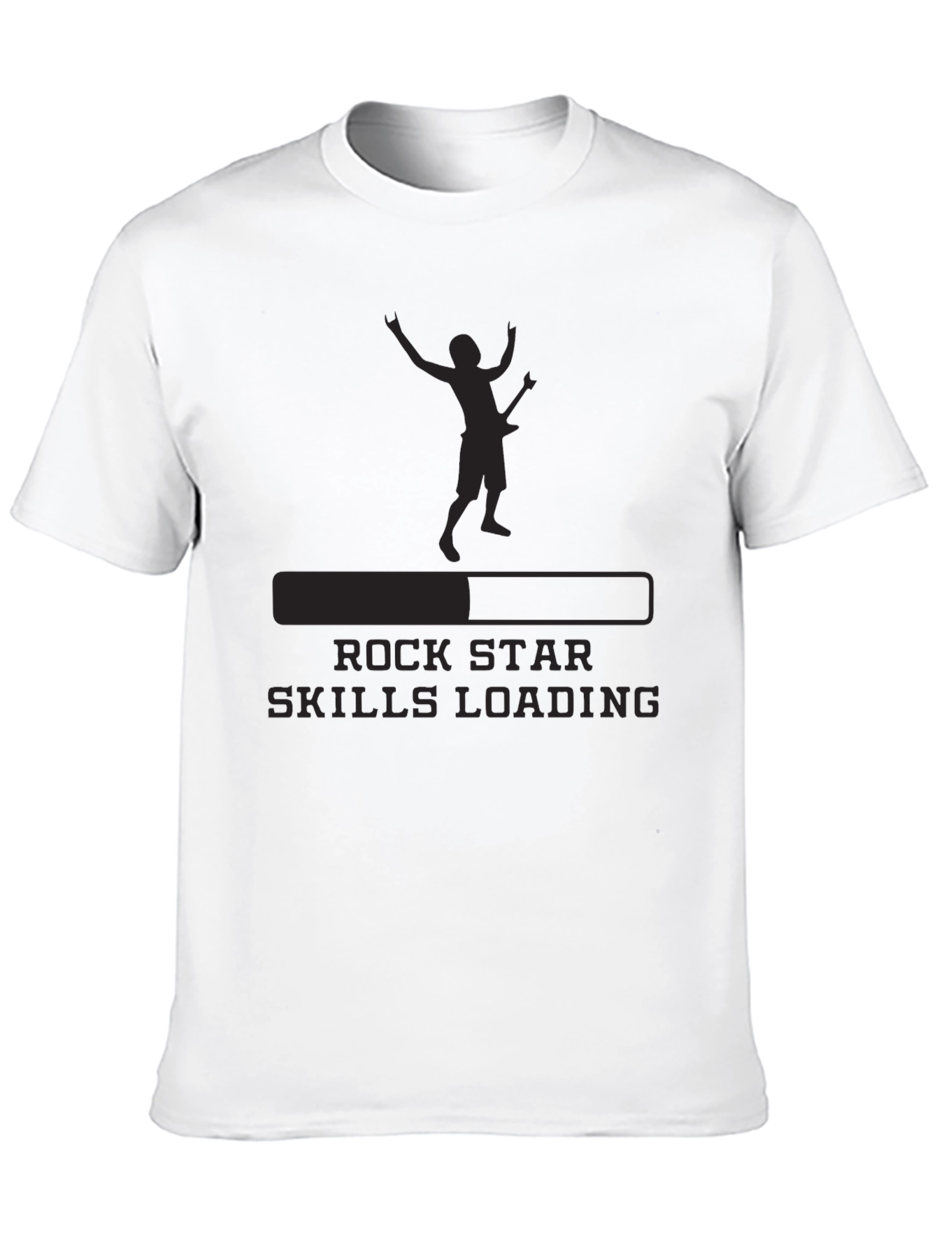 Rock Star Skills Loading T-Shirt - Music Fan Tee