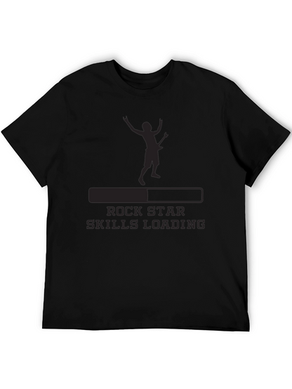 Rock Star Skills Loading T-Shirt - Music Fan Tee