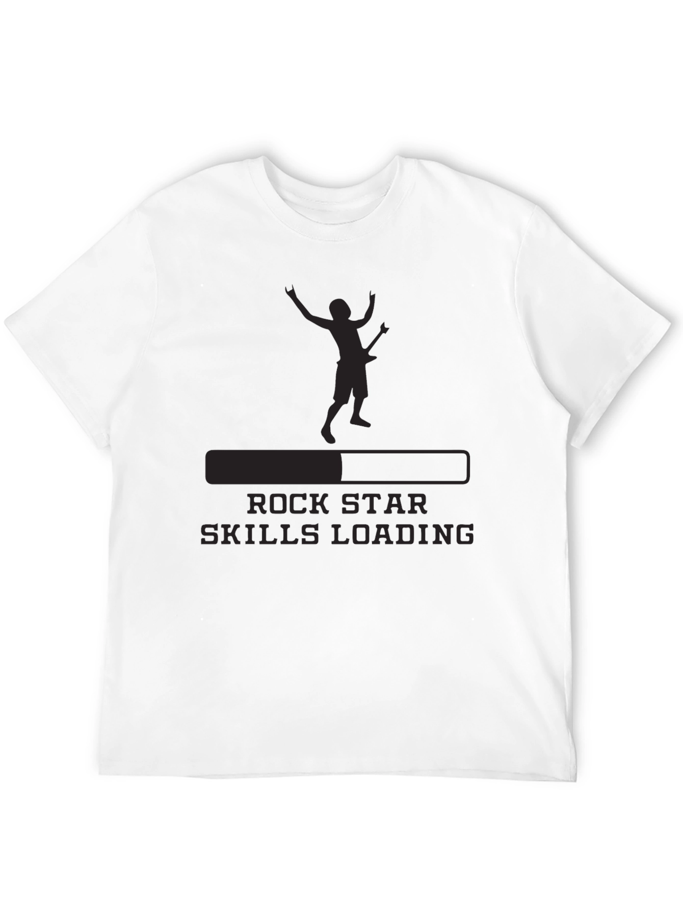 Rock Star Skills Loading T-Shirt - Music Fan Tee