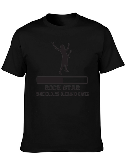 Rock Star Skills Loading T-Shirt - Music Fan Tee