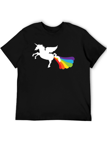 Rainbow Unicorn Humor Tee