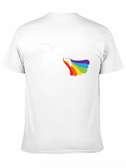Rainbow Unicorn Humor Tee