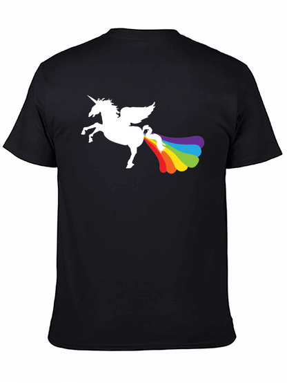 Rainbow Unicorn Humor Tee