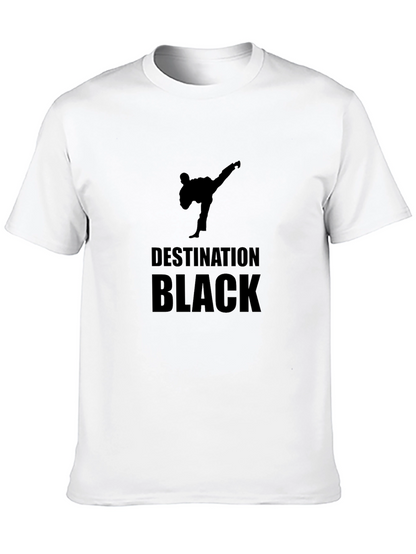 Destination Black T-Shirt - Martial Arts Inspired Tee