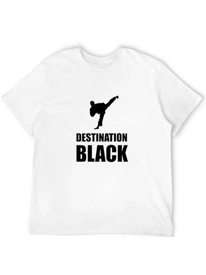 Destination Black T-Shirt - Martial Arts Inspired Tee