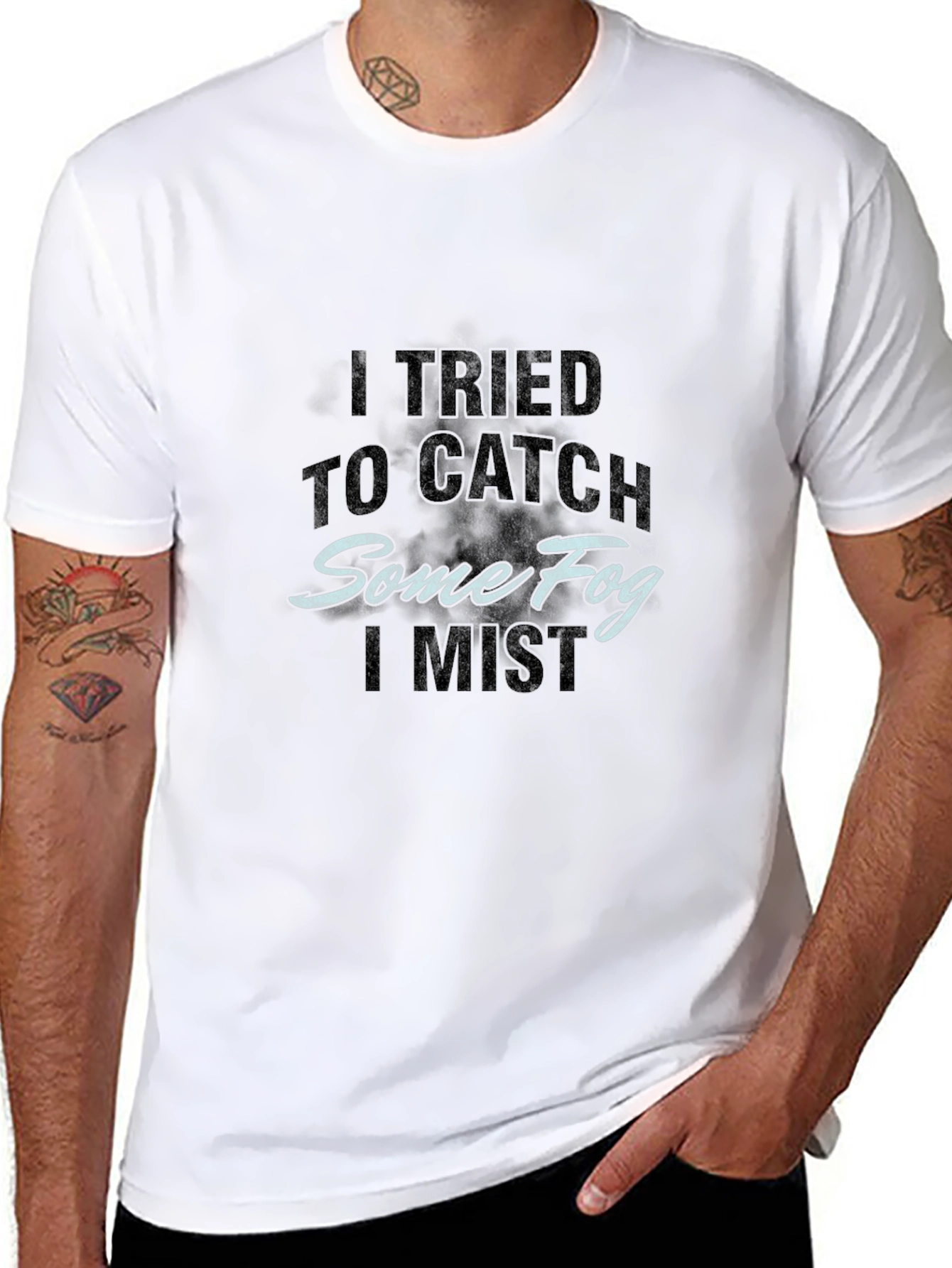 Catch Some Fog T-Shirt - Humorous Graphic Tee