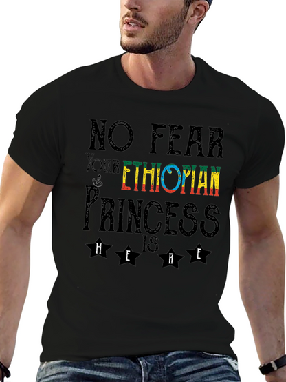 Ethiopian Princess T-Shirt - No Fear Here
