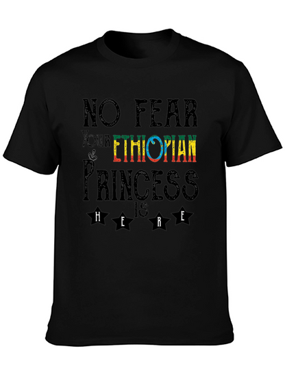 Ethiopian Princess T-Shirt - No Fear Here