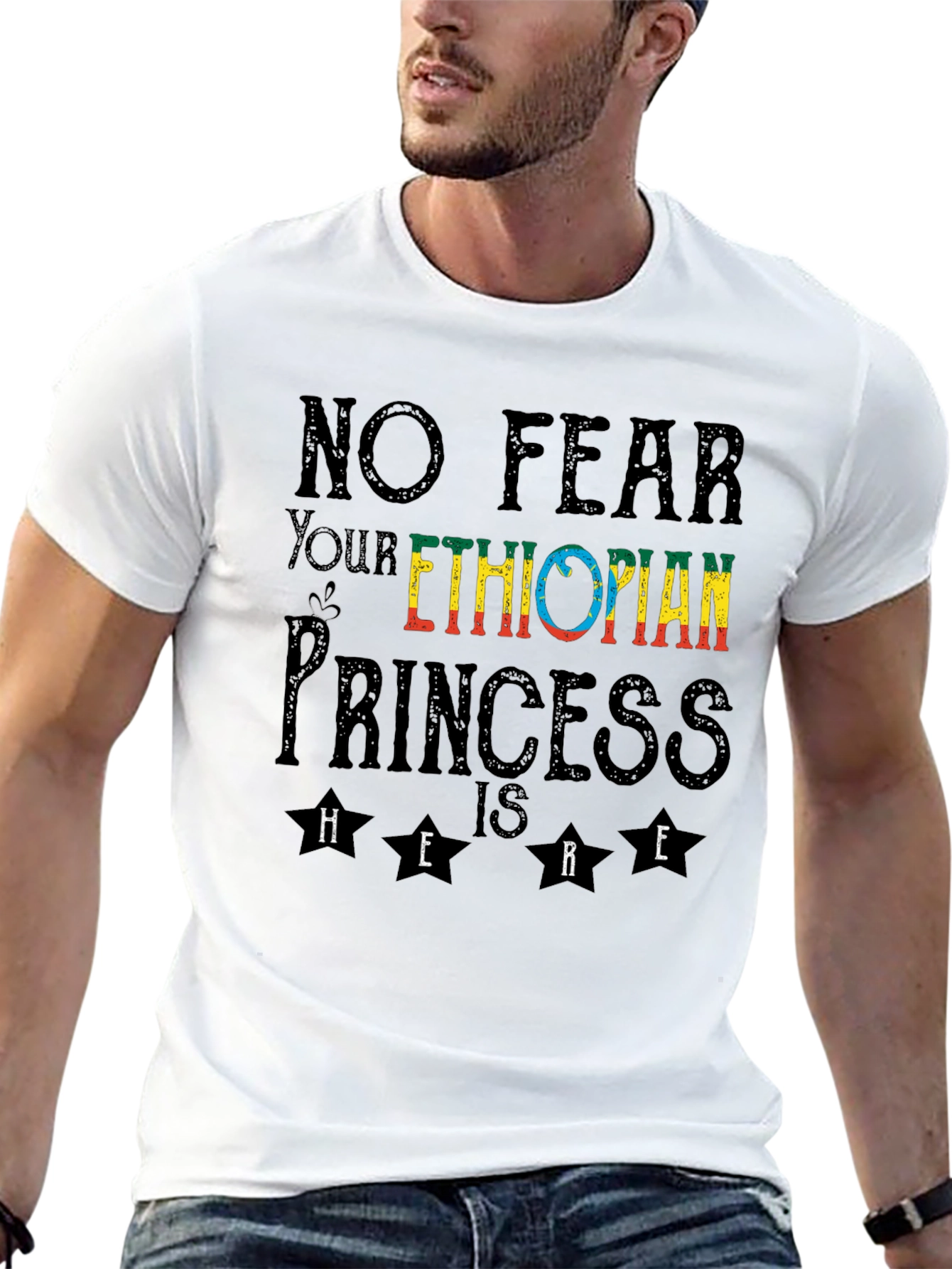 Ethiopian Princess T-Shirt - No Fear Here